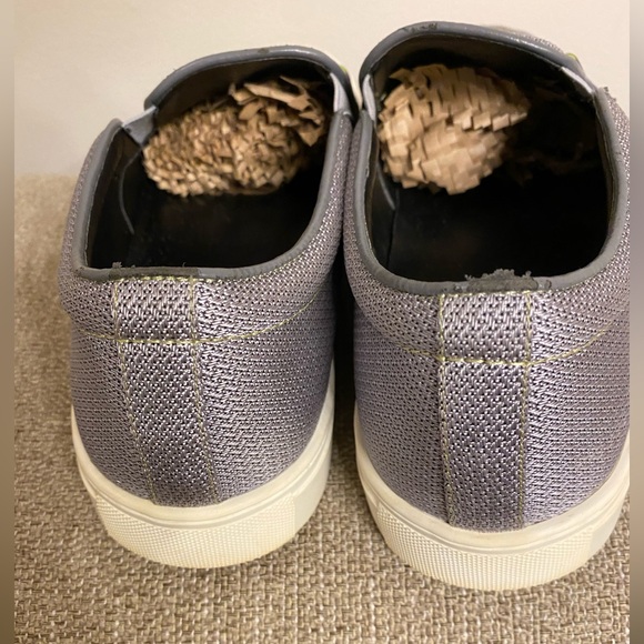 Donald Pliner Men's Andor Bit Slip-on Sneaker In Silver Mesh - Picture 7 of 11